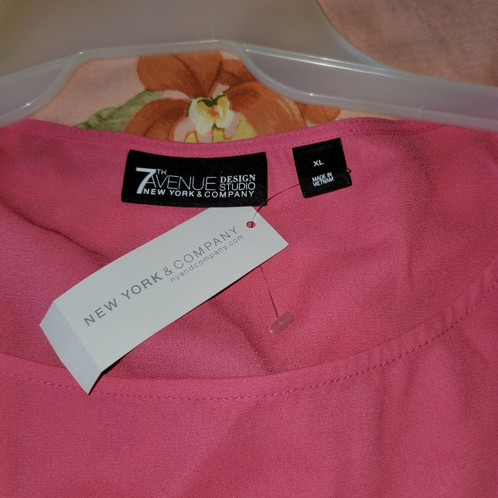 Cold shoulder pink top